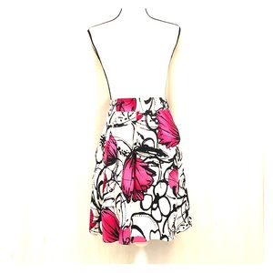 Georgiou Studio floral pattern skater girl skirt M